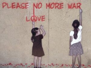 No more war