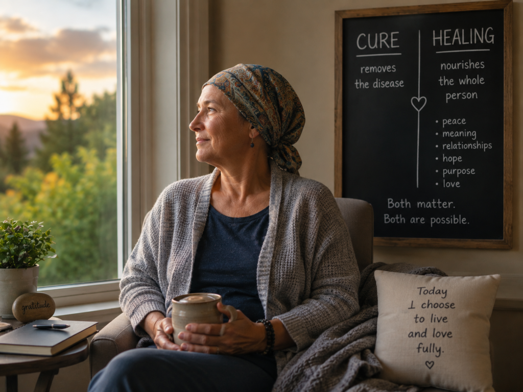 healing vs cure