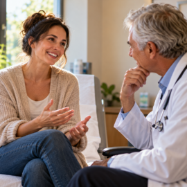 listening to the patient